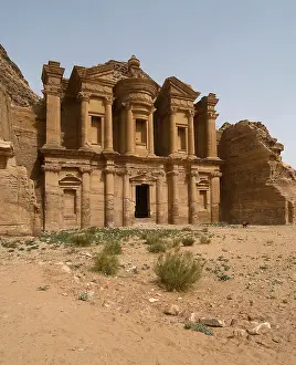 Frontal Prints: The Monastery (al-Deir), 1st Century A