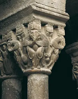 Marbles Prints: Monastery of St. 12th c. SPAIN