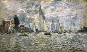 1874 Prints: MONET, Claude (1840-1926). The Boats