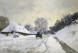 1867 Prints: MONET, Claude (1840-1926). The Cart
