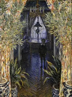 1875 Prints: MONET, Claude (1840-1926). Corner of a Flat