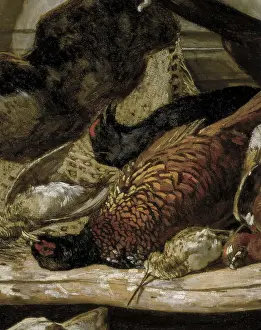 Impressionists Prints: MONET, Claude (1840-1926). Hunting Trophies