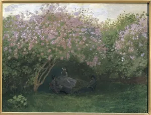 Claude 1840 1926 Prints: MONET, Claude (1840-1926). Lilacs