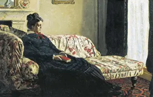 Impressionists Prints: MONET, Claude (1840-1926). Meditation