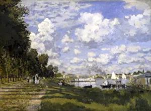 1872 Prints: MONET, Claude (1840-1926). The pond of Argenteuil