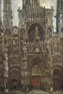Impressionists Prints: MONET, Claude (1840-1926). Rouen Cathedral