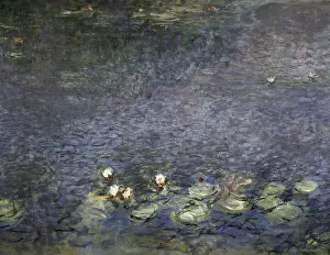 Aisa Rst Prints: MONET, Claude (1840-1926). Waterlilies: Morning