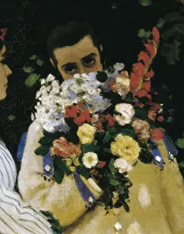 1867 Prints: MONET, Claude (1840-1926). Women in the Garden
