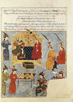 Regal Prints: Mongol Empire. Court of Gengis Khan
