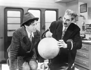 Globe Prints: MONKEY BUSINESS, Chico Marx, Groucho Marx, 1931