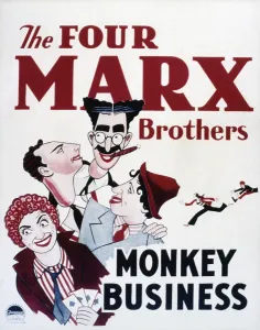 Chico Prints: MONKEY BUSINESS, (clockwise from top) Groucho Marx