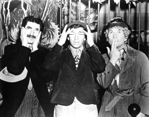 Chico Prints: MONKEY BUSINESS, from left: Groucho Marx, Chico Marx, Harpo Marx, 1931