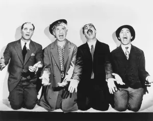 Chico Prints: MONKEY BUSINESS, from left: Zeppo Marx, Harpo marx, Groucho Marx, Chico Marx, 1931