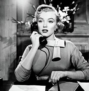 Secretary Prints: MONKEY BUSINESS, Marilyn Monroe