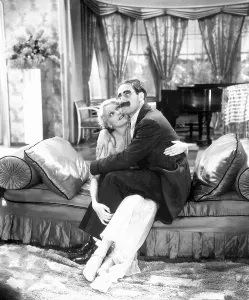 Sitting On Lap Prints: MONKEY BUSINESS, Thelma Todd, Groucho Marx, 1931