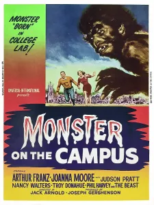 Student Prints: MONSTER ON THE CAMPUS, 1958