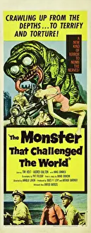 Adams Prints: THE MONSTER THAT CHALLENGED THE WORLD