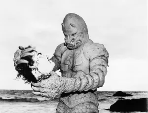 Head Prints: THE MONSTER OF PIEDRAS BLANCAS, Pete Dunn, 1959