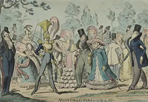 Humphrey Prints: Monstrosities of 1819 & 1820, by George Cruikshank