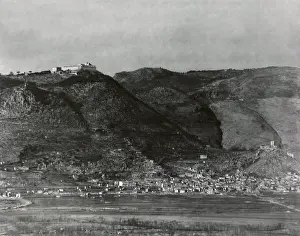 Allies Prints: Monte Cassino, the site of the Monastery founded by St
