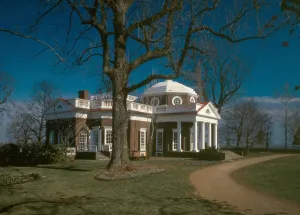 Dome Prints: Monticello, the home built by Thomas Jefferson in the 1770s