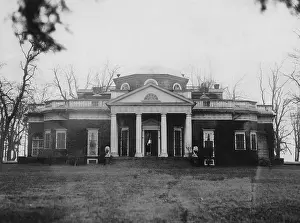 Virginia Prints: Monticello, home of Thomas Jefferson, ca. 1923. Courtesy: CSU Archives/Everett Collection