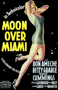 Grable Prints: MOON OVER MIAMI, Betty Grable, 1941