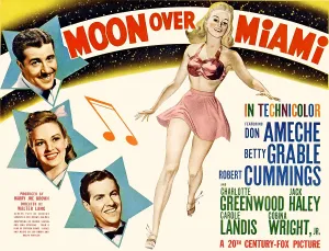 Grable Prints: MOON OVER MIAMI, Don Ameche, Betty Grable