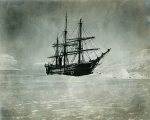Arctic Prints: A moonlight picture of the America taken Christmas night