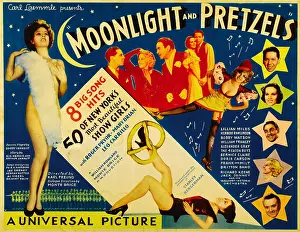 Brian Prints: MOONLIGHT AND PRETZELS, left: Lillian Miles