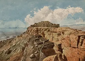 Dwelling Prints: MOQUI VILLAGE, ARIZONA, by John Russell Bartlett