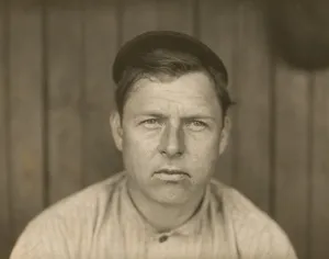 Pitcher Prints: Mordecai Three Finger Brown, 1910, when he was a star pitcher for the Chicago Cubs