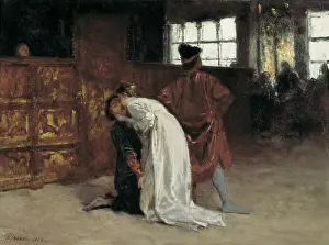 Loving Prints: MORELLI, Domenico (1826-1901). The kiss