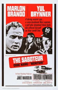 Janet Prints: MORITURI, l-r: Marlon Brando, Janet Margolin