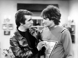 Robin Prints: MORK AND MINDY, Henry Winkler, Robin Williams