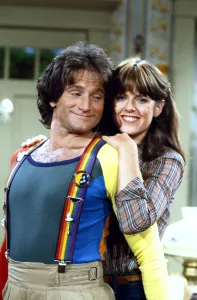 Suspenders Prints: MORK & MINDY, Robin Williams, Pam Dawber, 1978-82