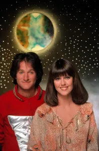 Classic Tv Prints: MORK & MINDY, Robin Williams, Pam Dawber, 1978-1982