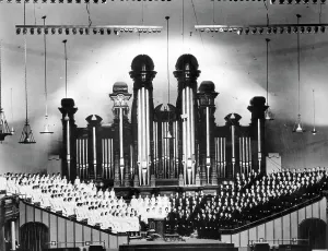 Images Dated 19th April 2007: The Mormon Tabernacle Choir, Salt Lake City