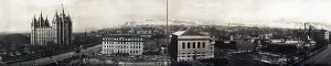 Utah Prints: Mormon Temple, Salt Lake City, Utah, 1910