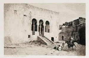 Moroccan Prints: Morocco (19th c.). Tangier. Governor's House