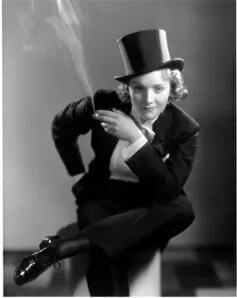 Menswear Prints: MOROCCO, Marlene Dietrich, 1930
