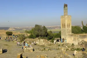 Morocco Prints: MOROCCO. Rabat. Chellah Necropolis