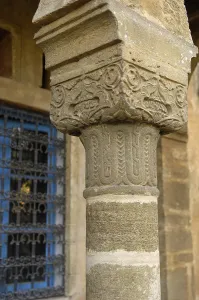 Morocco Prints: MOROCCO. Rabat. Column in the Andalusian Gardens. AISA/Everett Collection**US SALES ONLY**