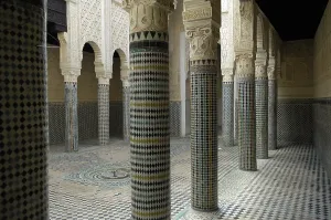 Morocco Prints: MOROCCO. Sal. Madrasah (c. 1341)