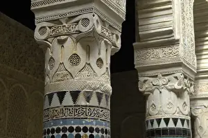 Morocco Prints: MOROCCO. Sal. Madrasah. Detail of the decorations