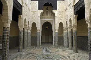 Pillar Prints: MOROCCO. Sale. Madrasah (c. 1341)