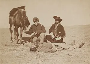 Wild West Prints: MORRRISON, A WOLF HUNTER, KILLED NEAR FORT DODGE