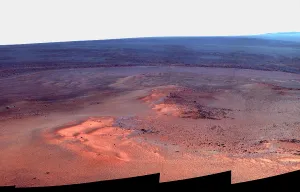 Astronomy Prints: Mosaic image of Mars taken by NASA's Mars Exploration Rover Opportunity'