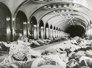 Russia Prints: Moscow's subway stations were built for their possible use as air raid shelters