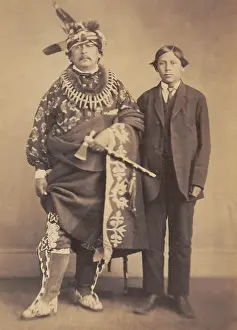 Feathers Prints: Moses Keokuk (aka, Watchful Fox)